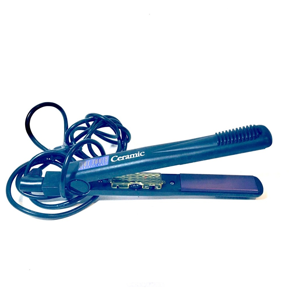 Hot Tools Adjustable Ceramic Flat Iron Hair Straightener